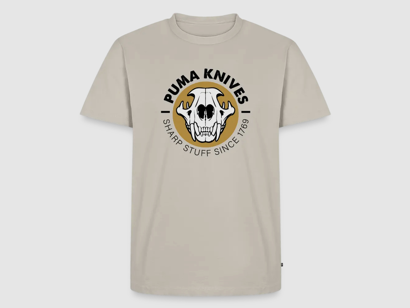 PUMA Men’s Premium T-Shirt "Skull Frontal Sharp Stuff"