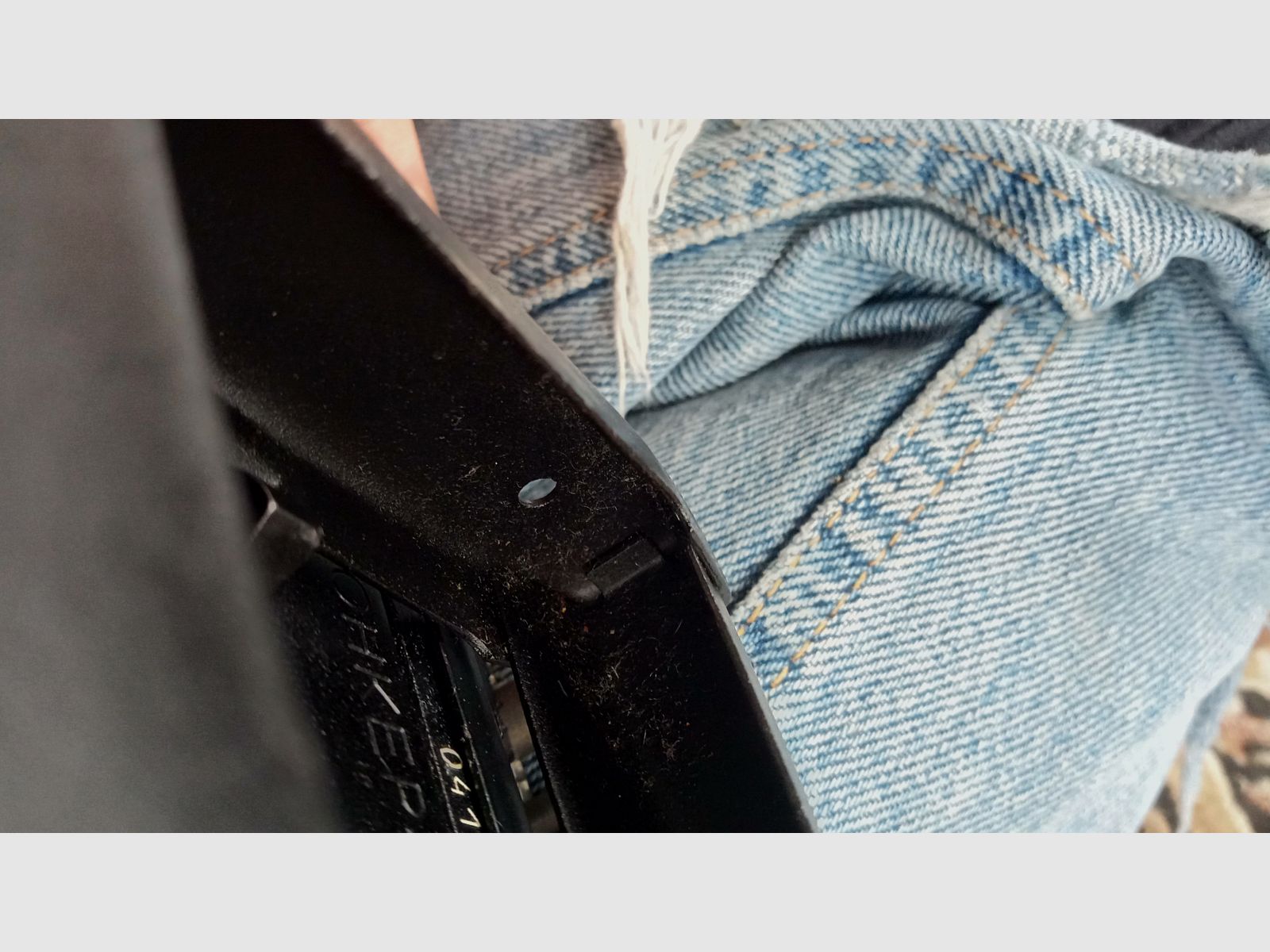 Absolut hochwertig und sauber verarbeiteter russischer 5,5 mm Saiga / Izhmash Skelett Klappschaft für AKS-74 / AK Klappschaft 5.5 Triangle Side Folder