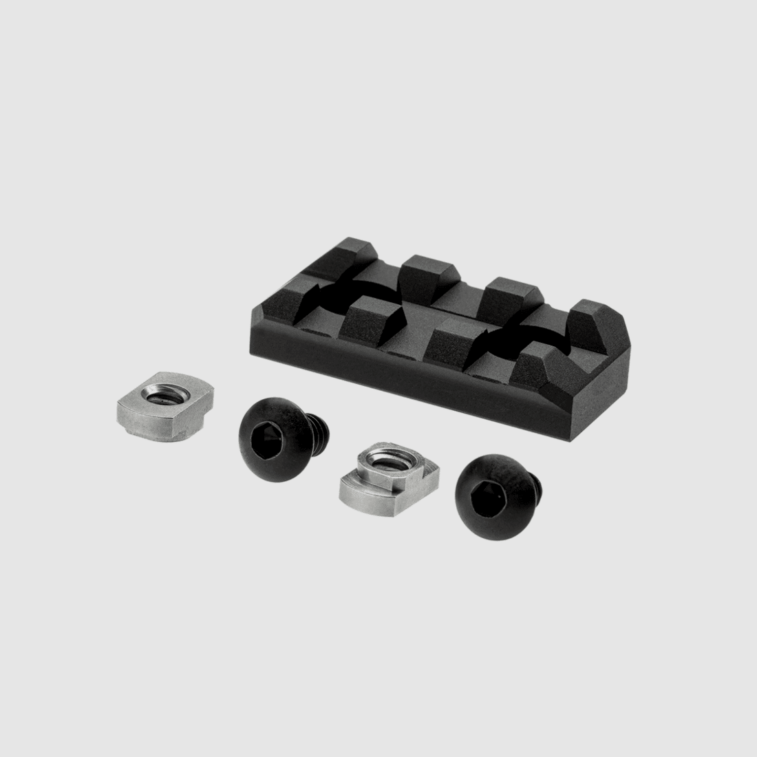 Clawgear M-LOK 3 Slot Rail Black, Bild 4 von 4