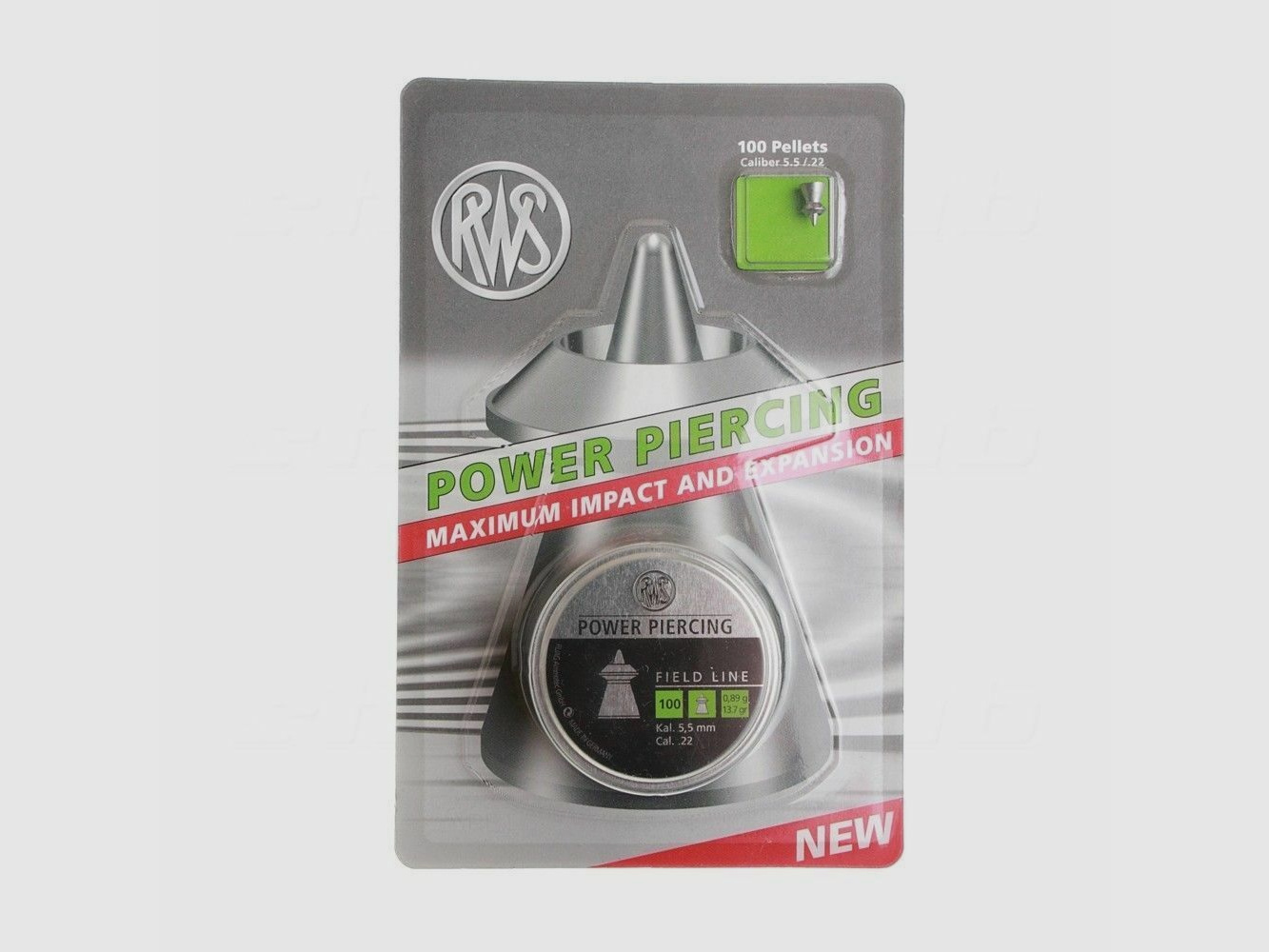 RWS Power Piercing Field Diabolos 5,5mm / 0,89 g / 100 Stk