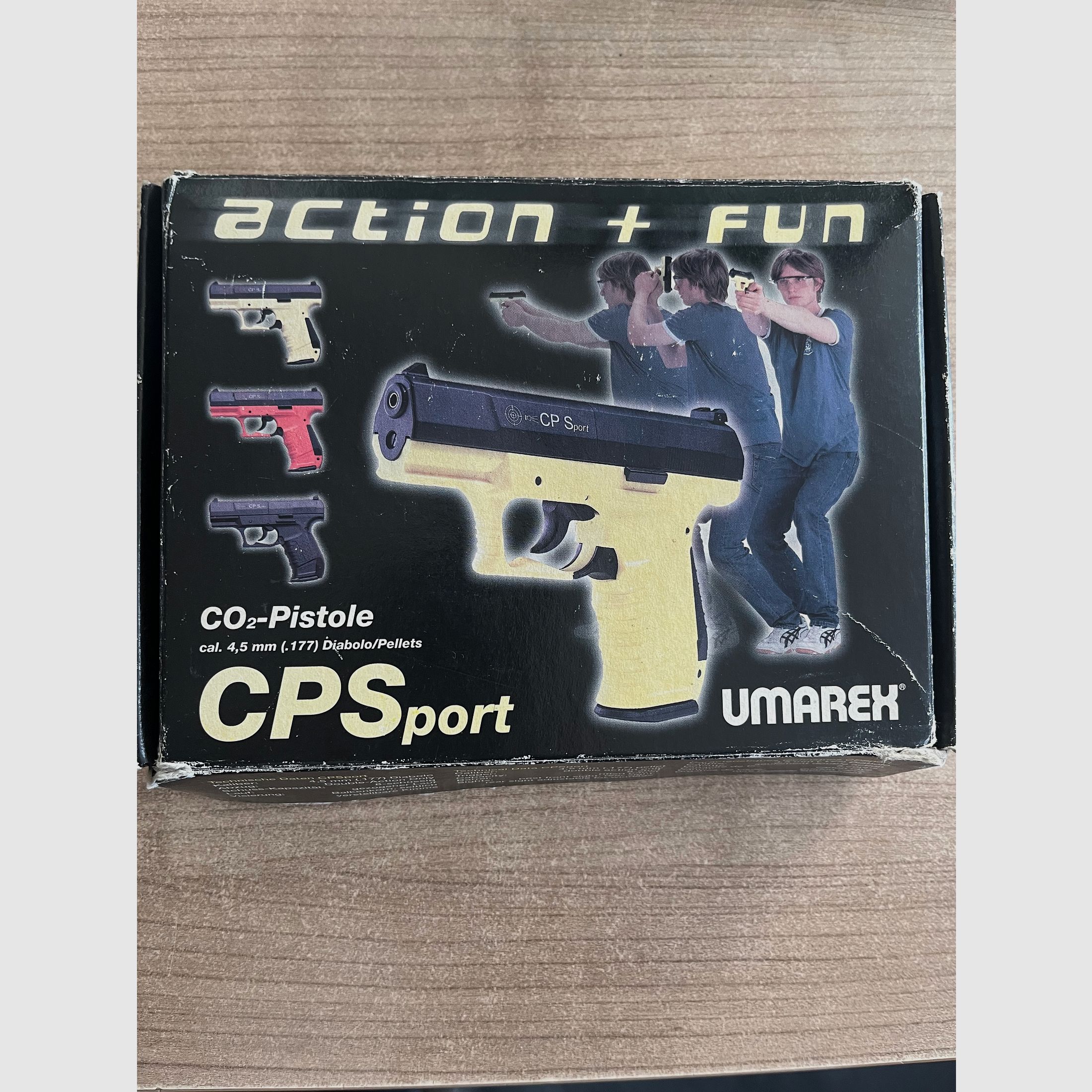Umarex CPS CO2 pistol caliber 4.5