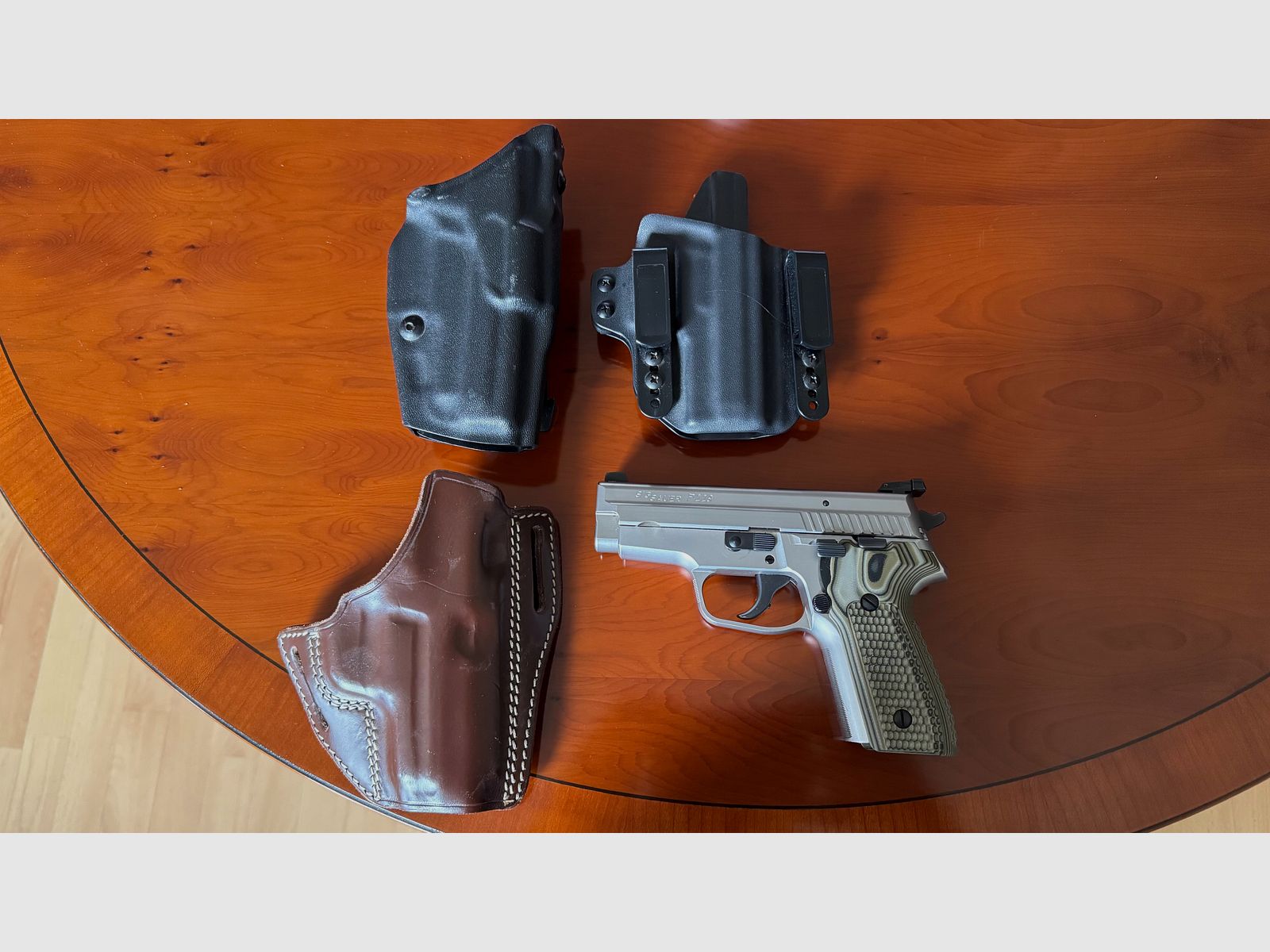 Sig P229 Acero + Funda + Munición / Paquete Todo Incluido / Hecho en Alemania