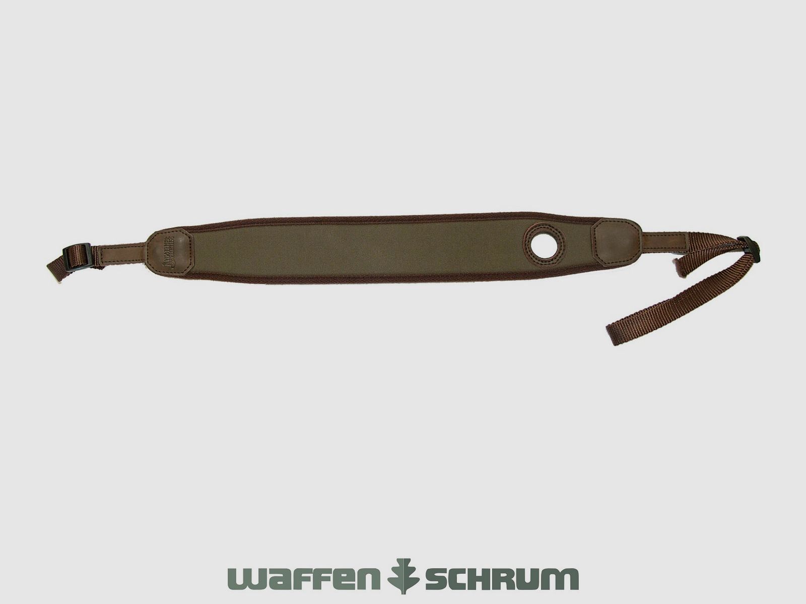 Mjoelner Hunting Gewehrriemen Grün mit Daumenloch