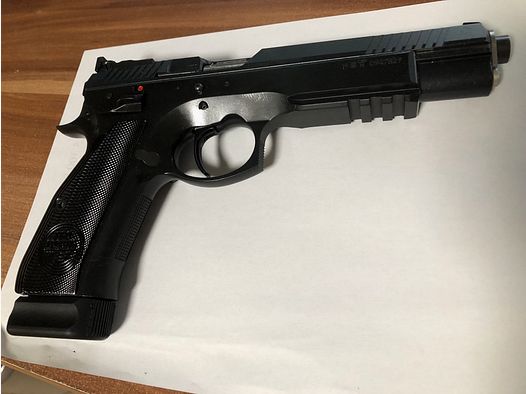 Sale of semi-automatic pistol from house CZ-Taipan Pro-Tuning and including .22 caliber pistol as a gift!