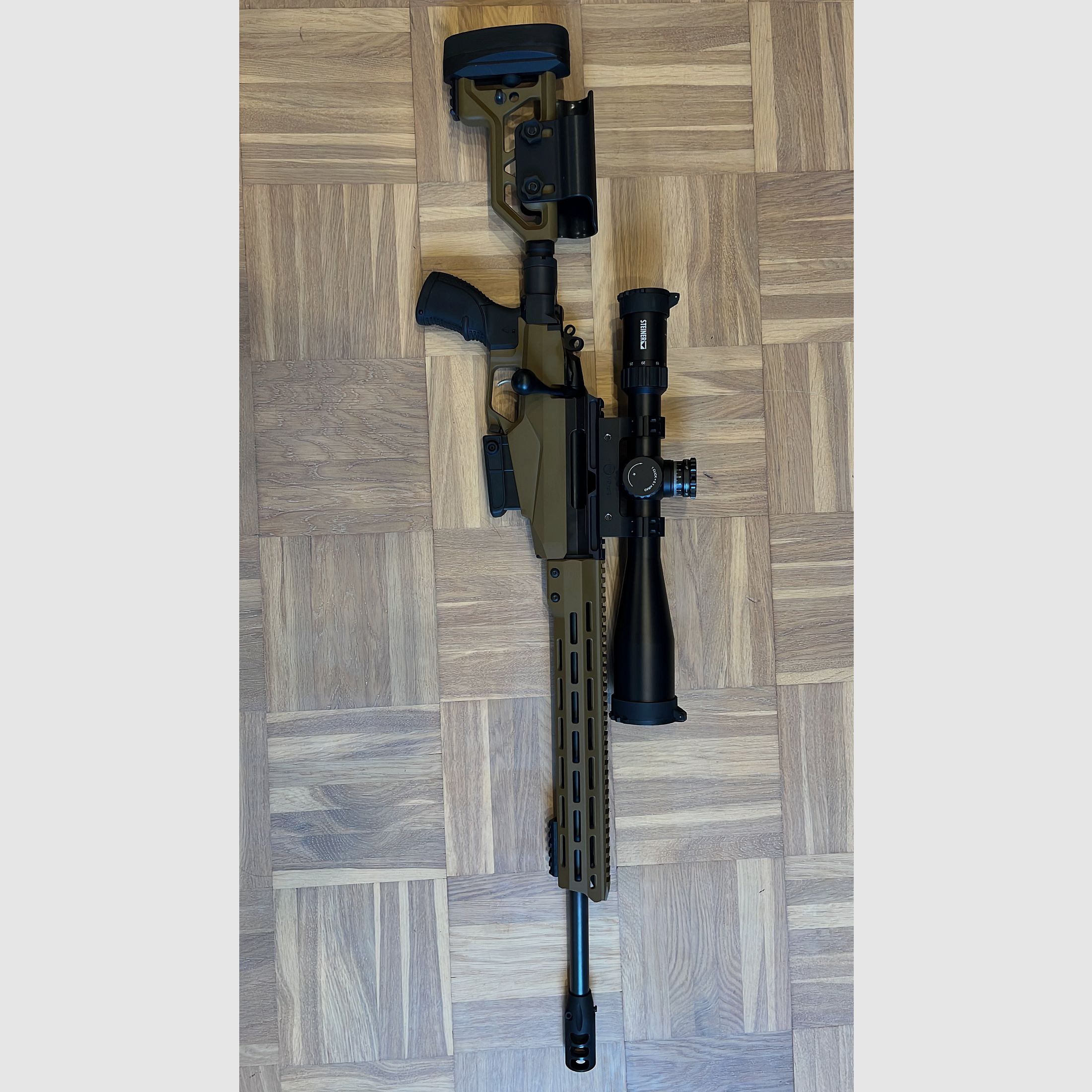 Tikka T3x TAC A1 Sand .308 Win mit Steiner M5Xi 5-25x56 MSR-2