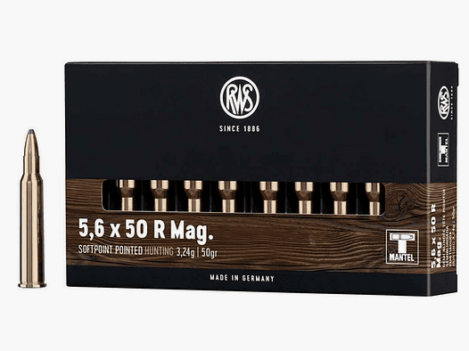 RWS 5.6x50 R Magnum TMS 50gr - 20 pcs