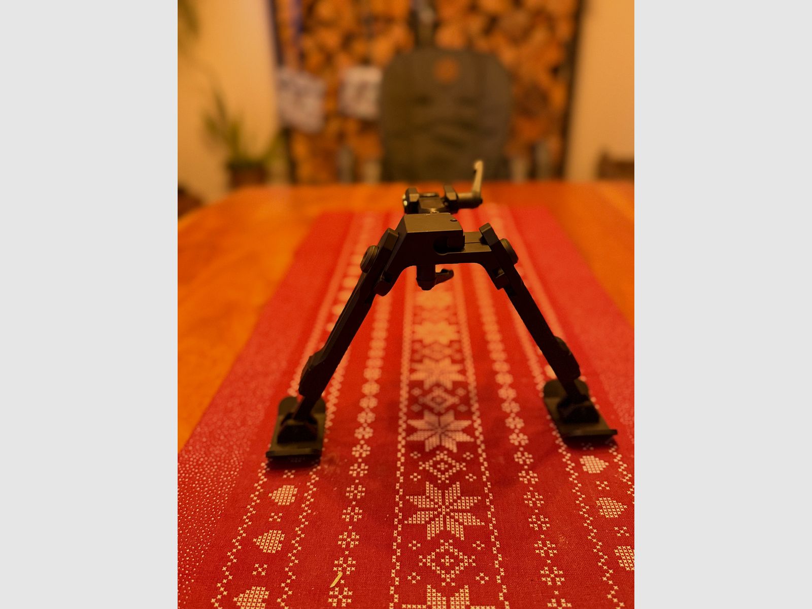 Fortmeier bipiede H171 – montaggio a 6 ore incluso adattatore Picatinny