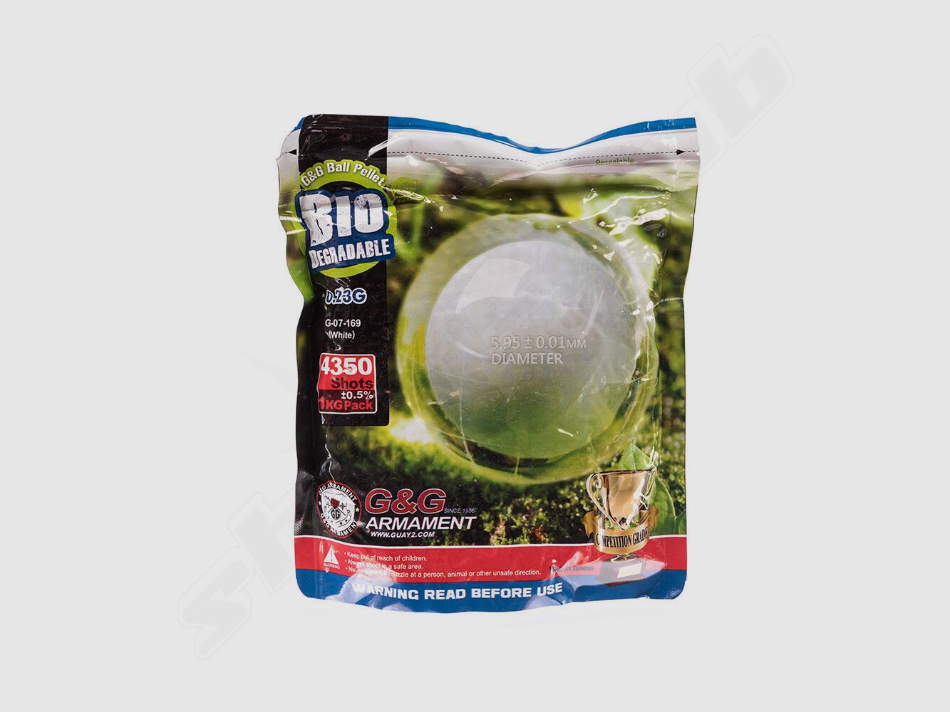 G&G Armament G&G Bio BBs 0,23g Precision 4350 Schuss 6mm 1kg Beutel