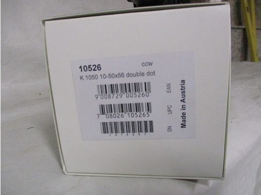 Kahles K1050 10-50x56 Doppelpunkt