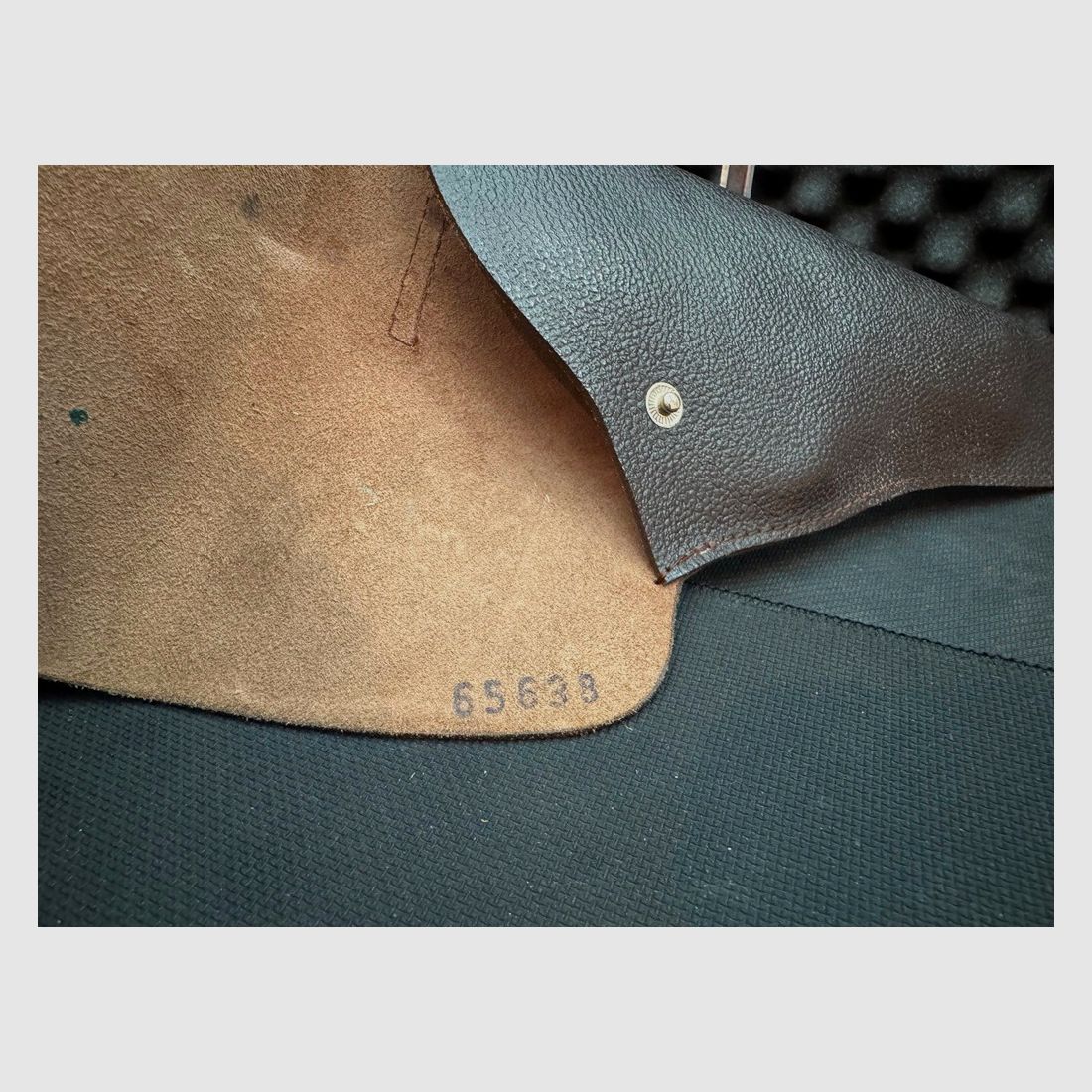 Gürtelholster, CZ75, Leder, dunkel Braun