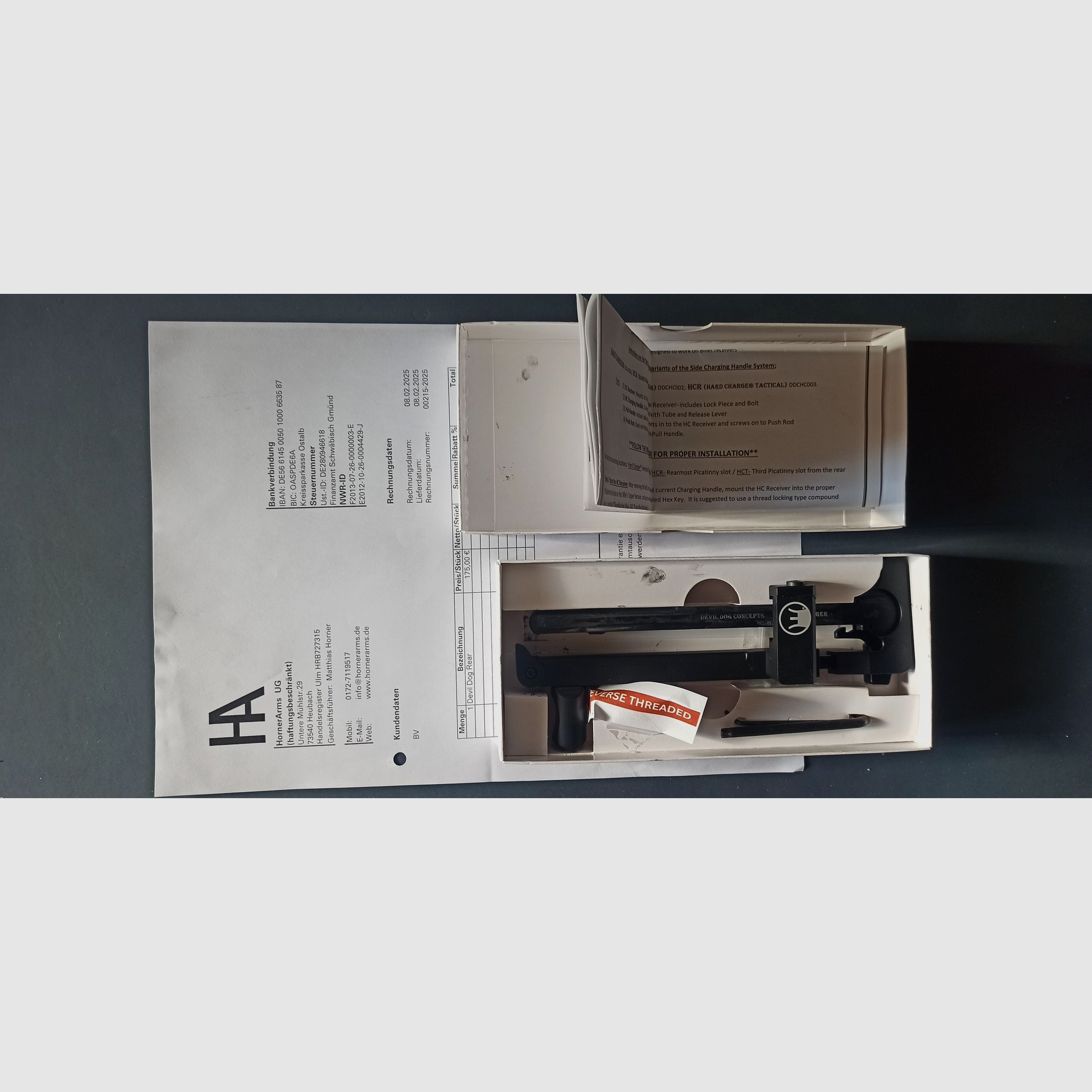 Devil Dog Concepts AR-15 zijlaadgreep