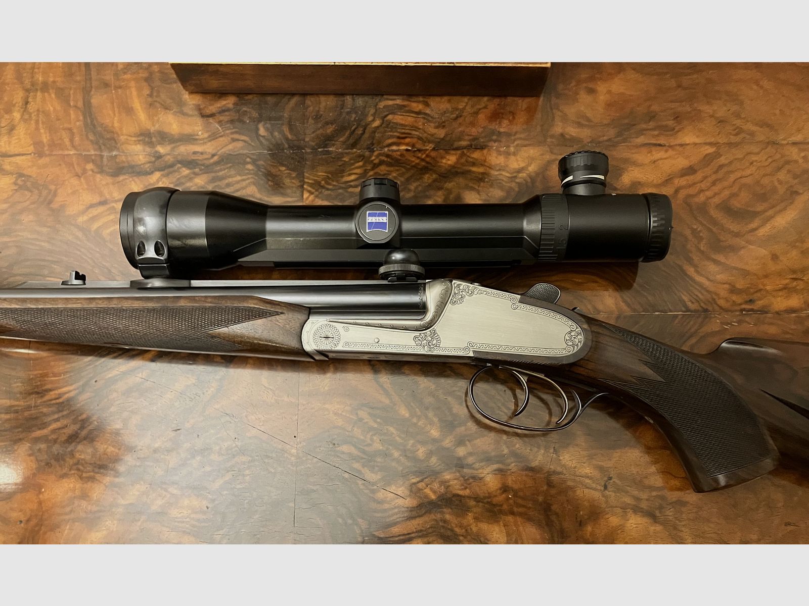 Heym 80 en 8x57IRS avec Zeiss Varipoint 1,5-6x42