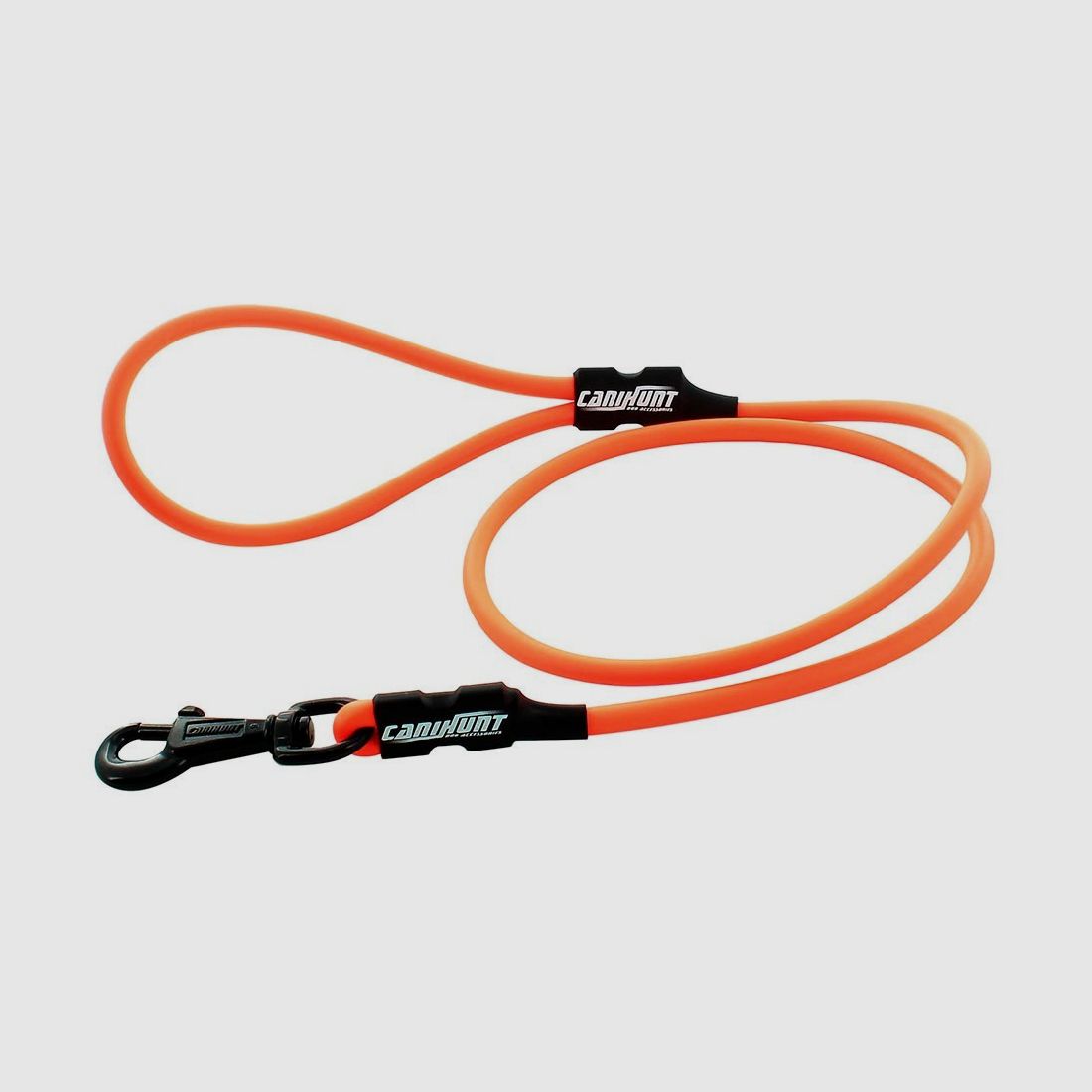 Correa redonda EXTREME – PVC – 1 mosquetón – Amarillo Fosforito – Diámetro 10mm / Largo 120cm, imagen 1 de 2