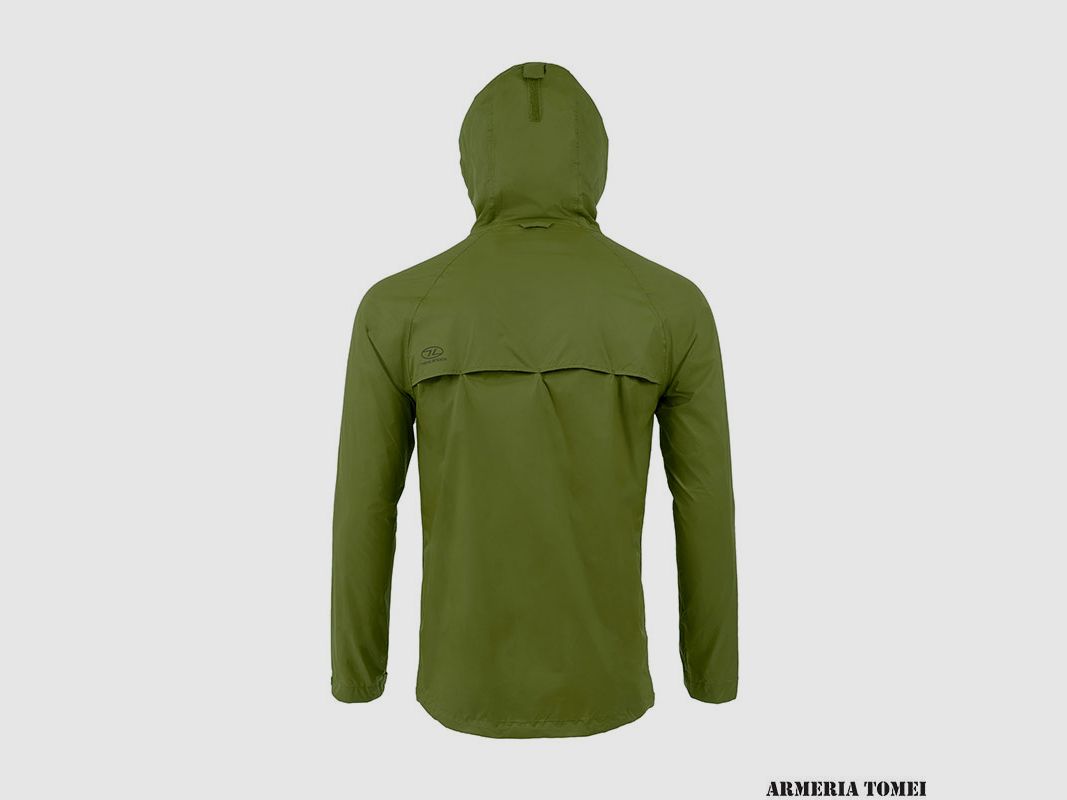HIGHLANDER – STOW & GO WATERPROOF JACKET (OD GREEN), immagine 2 di 6