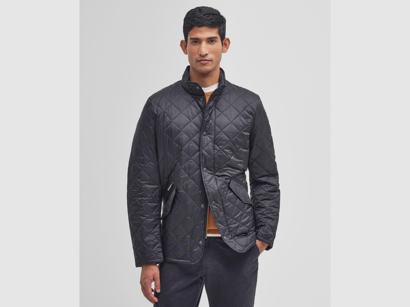 BARBOUR Flyweight Chelsea Quilt Jacke Navy