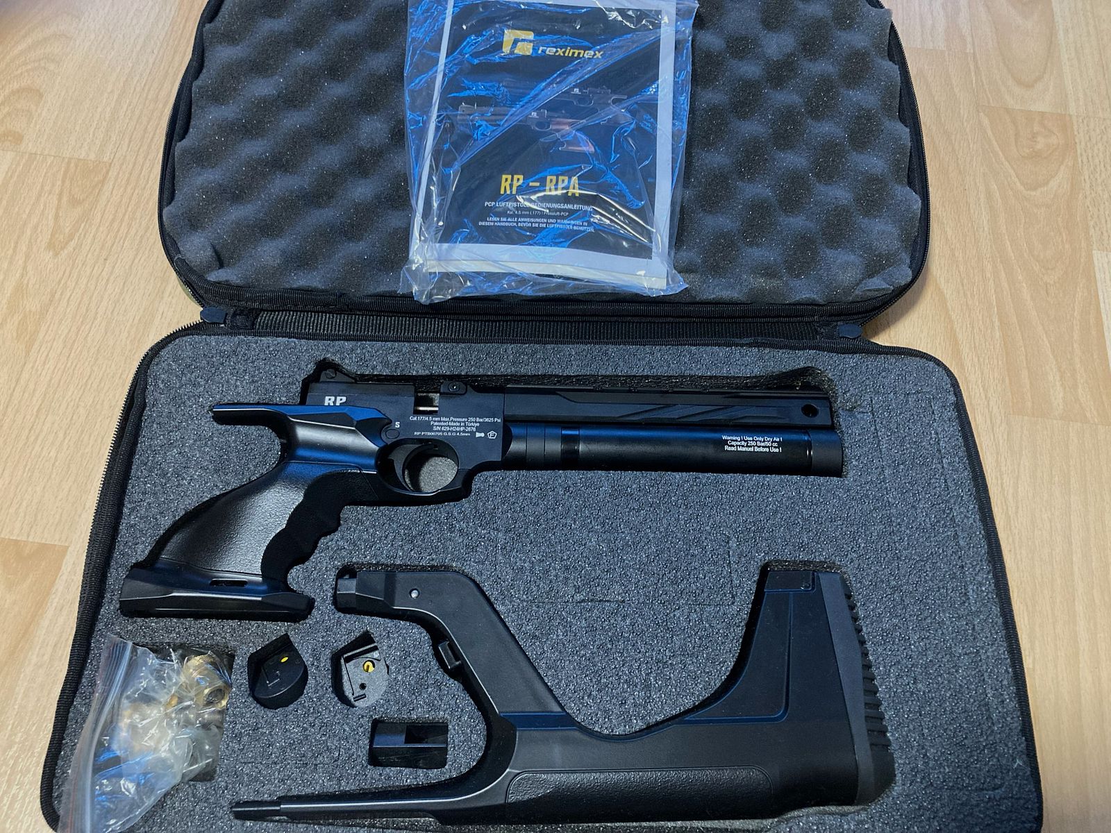 Reximex RP PCP Luftpistole Karabiner Neu OVP