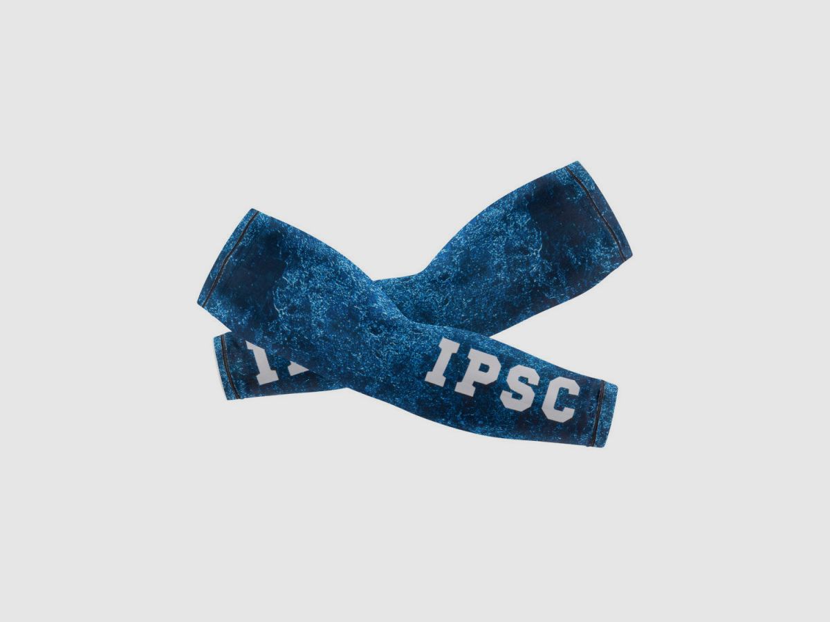 DED IPSC Blue Competition Armsleeves, Größe: XS, Bild 2 von 3