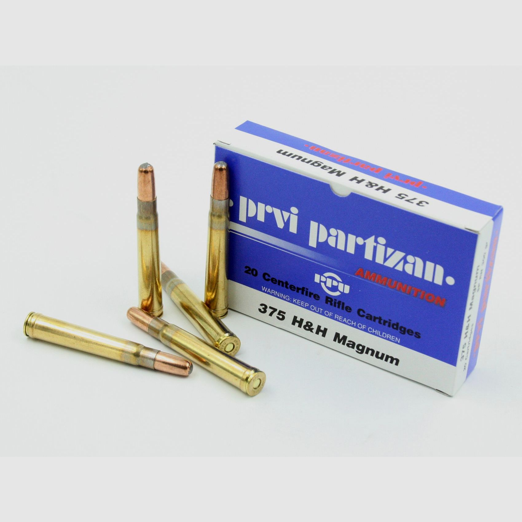 Prvi Partizan, 375 H+H Mag, SP, 300 gr., 20 Stk.