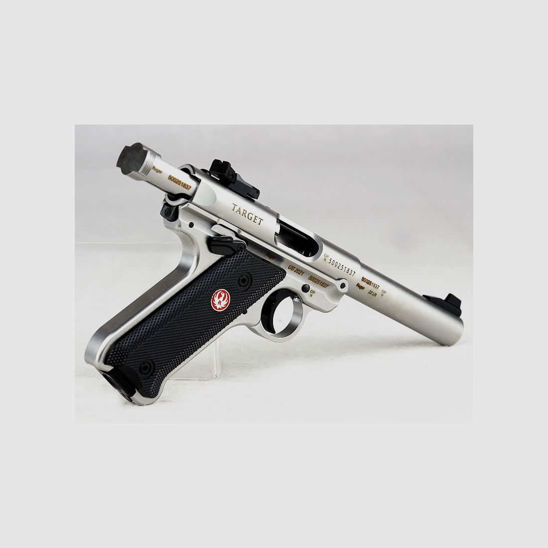 RUGER Mark IV Target 5,5", Inossidabile
