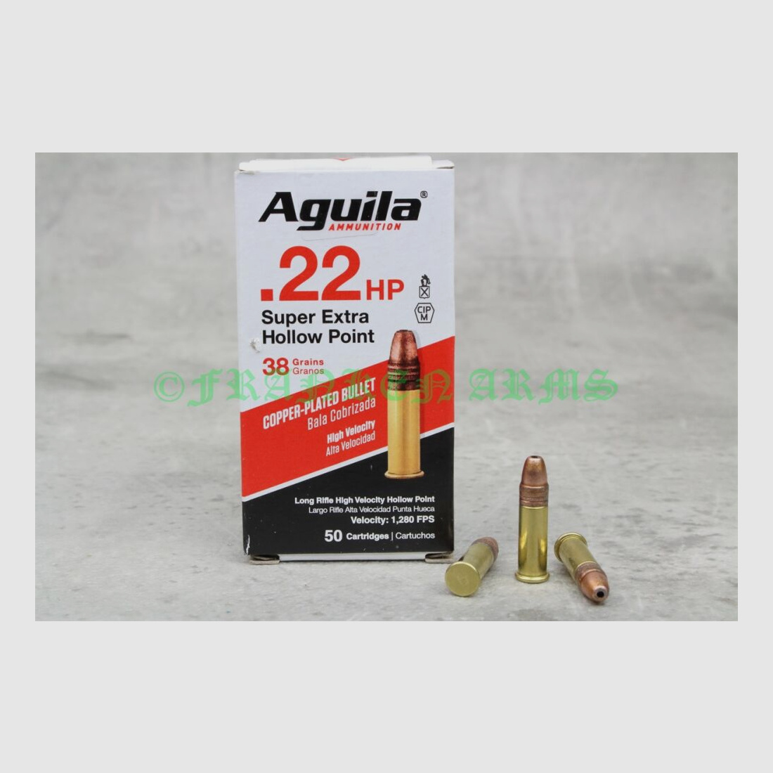 Aquila Super Extra .22 lr. HV HP 38gr. 2,5g 50Stück Staffelpreis