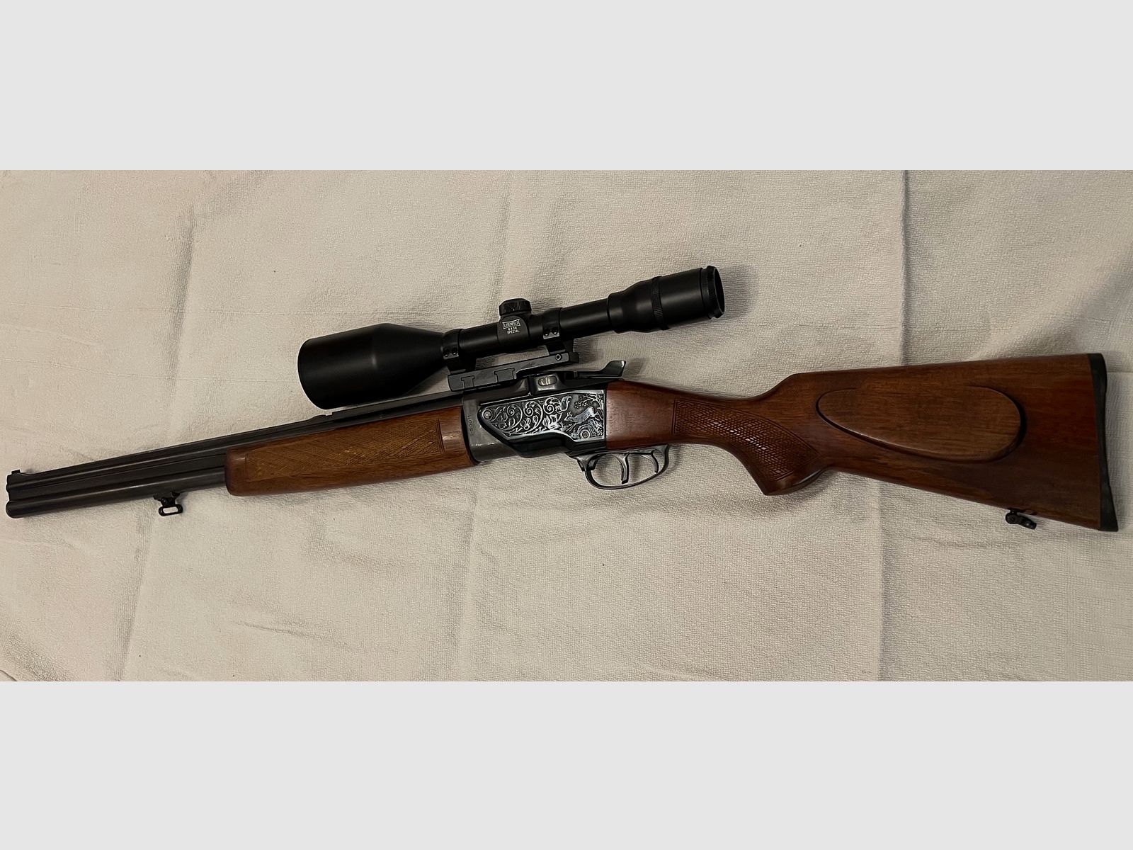 Bockbüchsflinte Bbf Zbrojovka BRNO ZH 307 Kaliber 12/70, .22Hornet ZF Lisenfeld 8x56 Spezial