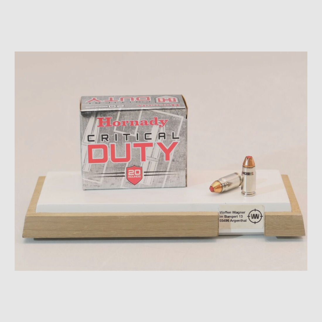 Hornady Flexlock Duty 135grs. à20 .357 SIG
