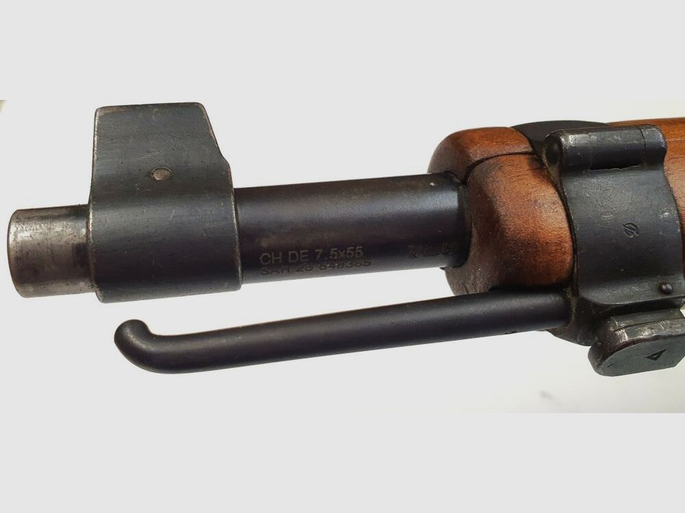 Waffenfabrik Bern Repetierbüchse Waffenfabrik Bern Schweizer K31 Kaliber 7,5x55swiss komplett nummerngleich + Bajonett