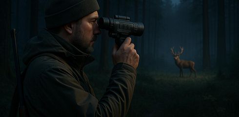 Uso seguro de dispositivos de visión nocturna: guía para cazadores