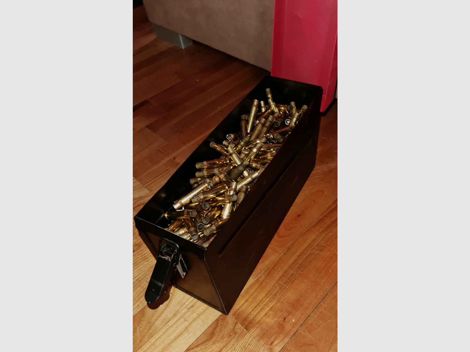 Huls 308, munitiekist vol