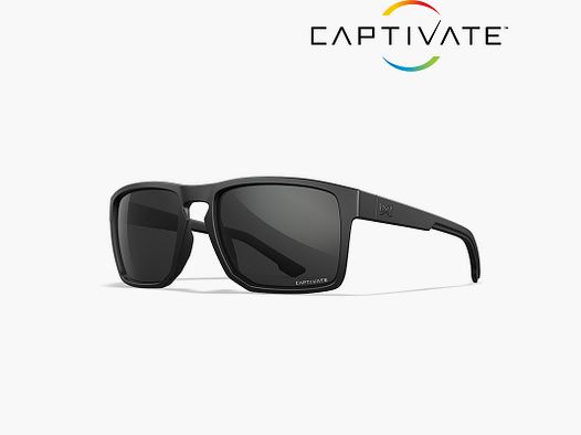 Wiley X FOUNDER Sportbril Captivate Grey Matte Black Frame