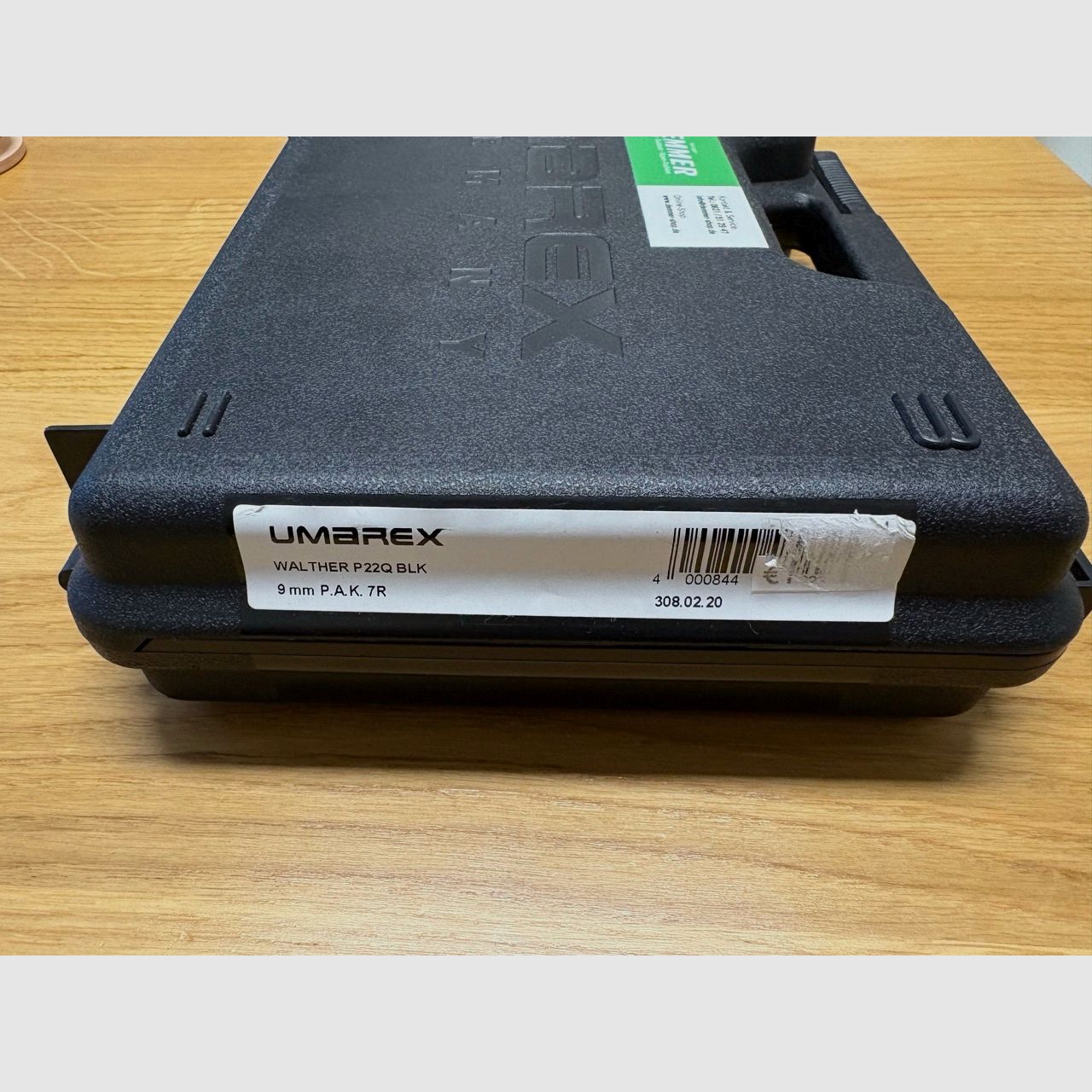 Walther P22Q 9mm P.A.K. Schreckschusspistole Schwarz