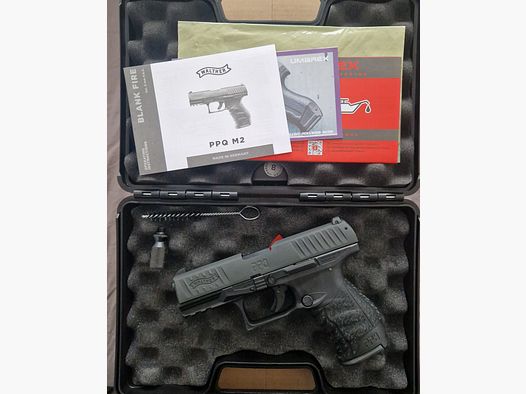 Walther PPQ M2 blank firing pistol 9 mm P.A.K.