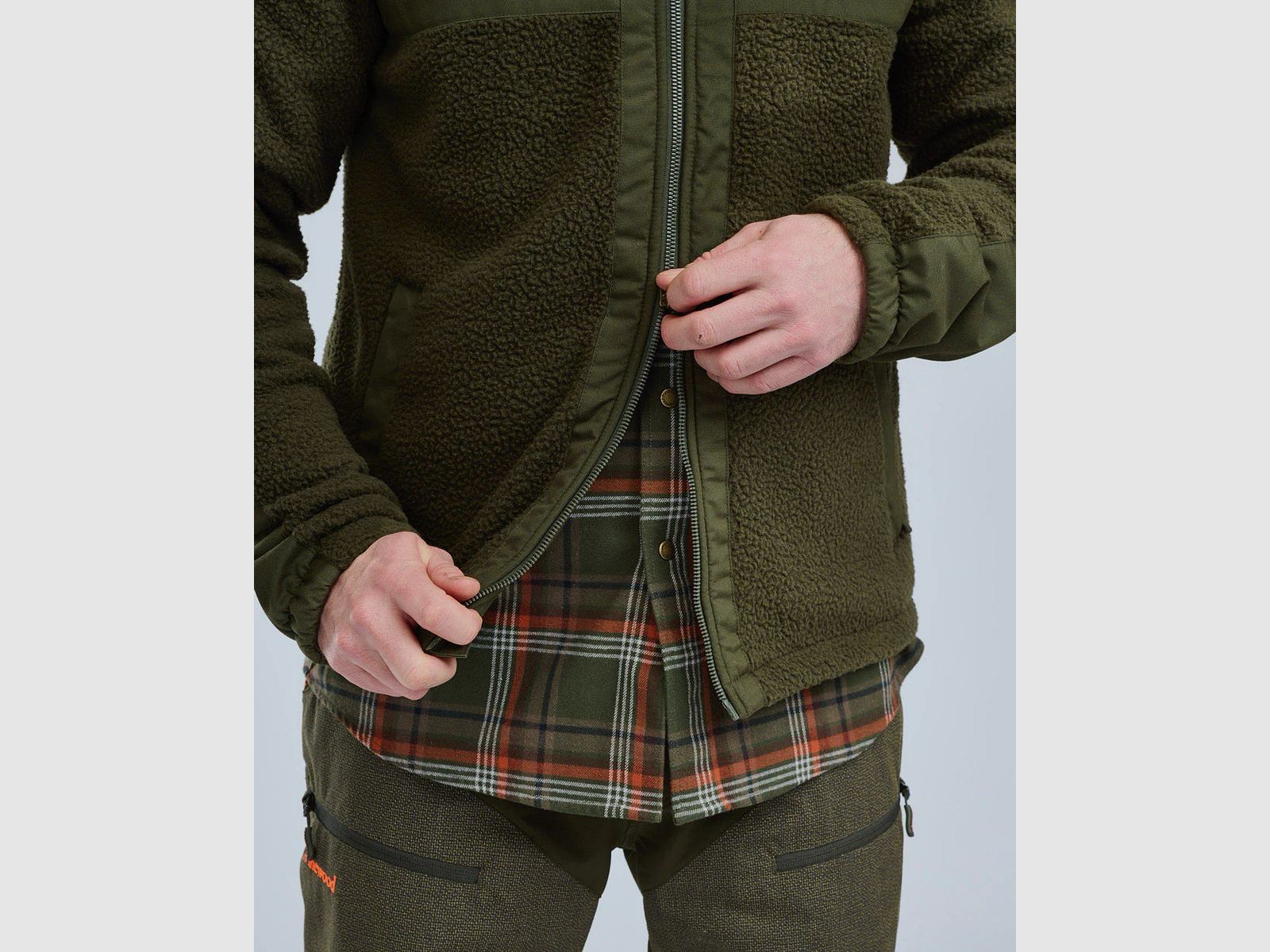 Pinewood Herren Fleecejacke