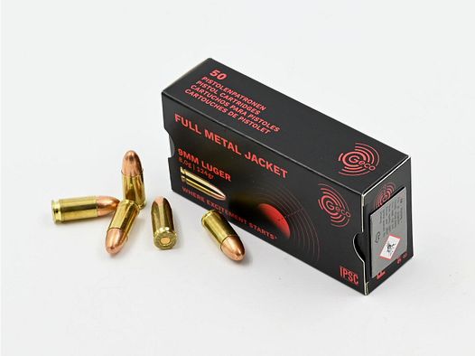 Geco, 9×19, FMJ, 124 gr, 50 pz.