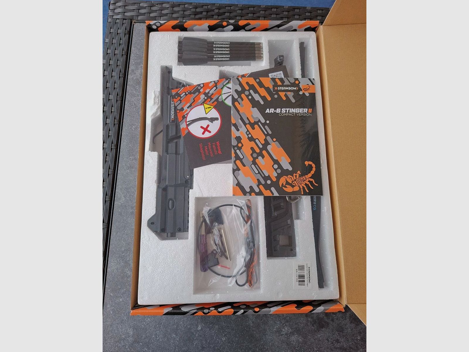 AR6 StingerII Compact en AR6 StingerII Tactical (wegens emigratie)