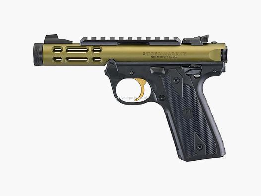 Pistolet Ruger Mark IV 22/45 Lite O.D. Green/Gold 43933
