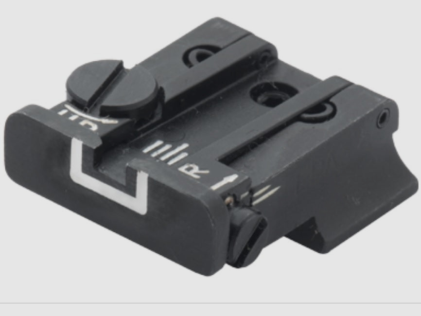 LPA TPU57ZC18 adjustable micrometer rear sight for CZ 75/85 new – White Outline