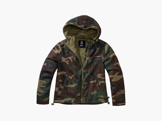 Brandit Brandit Jacke Windbreaker Frontzip woodland Frauen