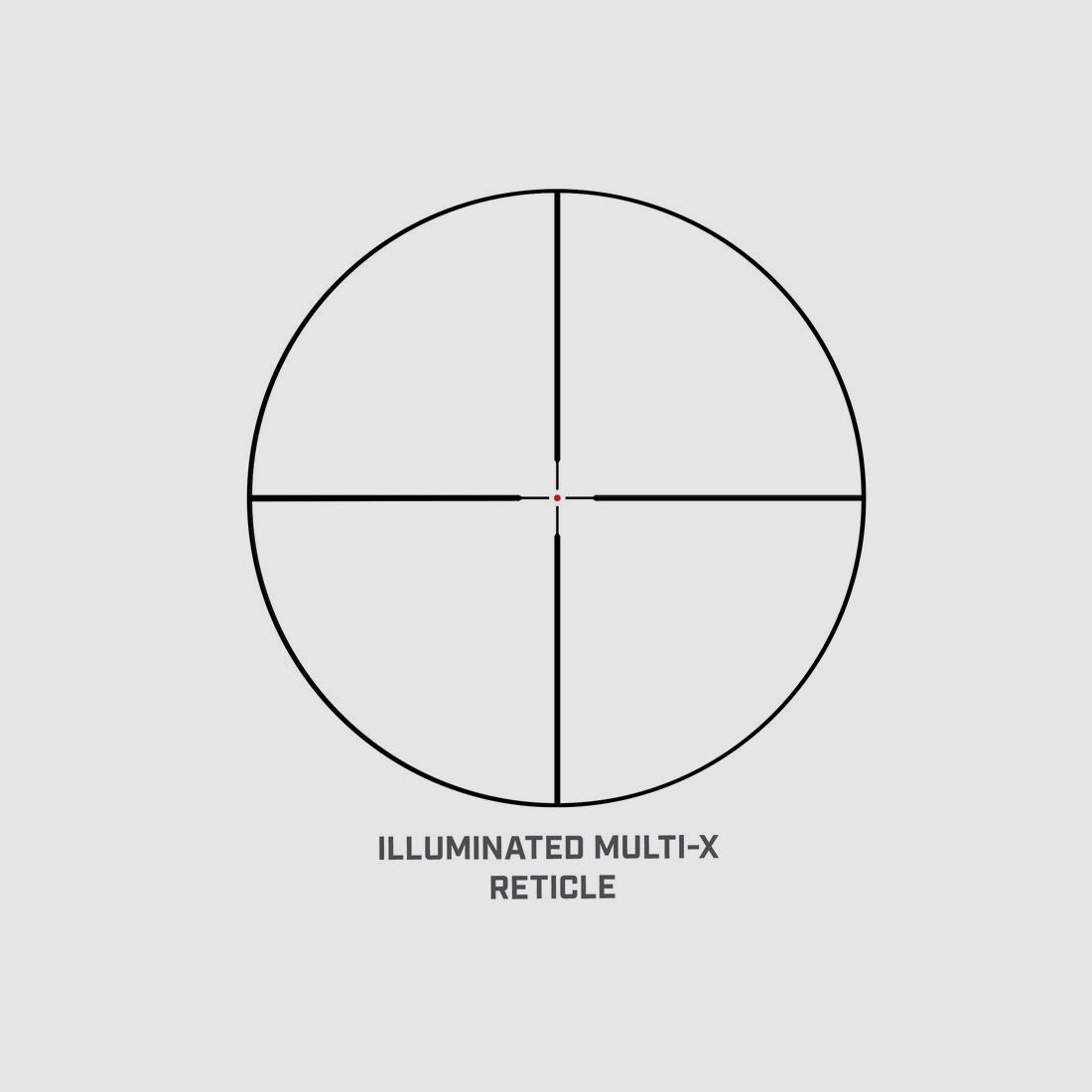 Bushnell Zielfernrohr Legend 3-9x40mm Multi-X Absehen