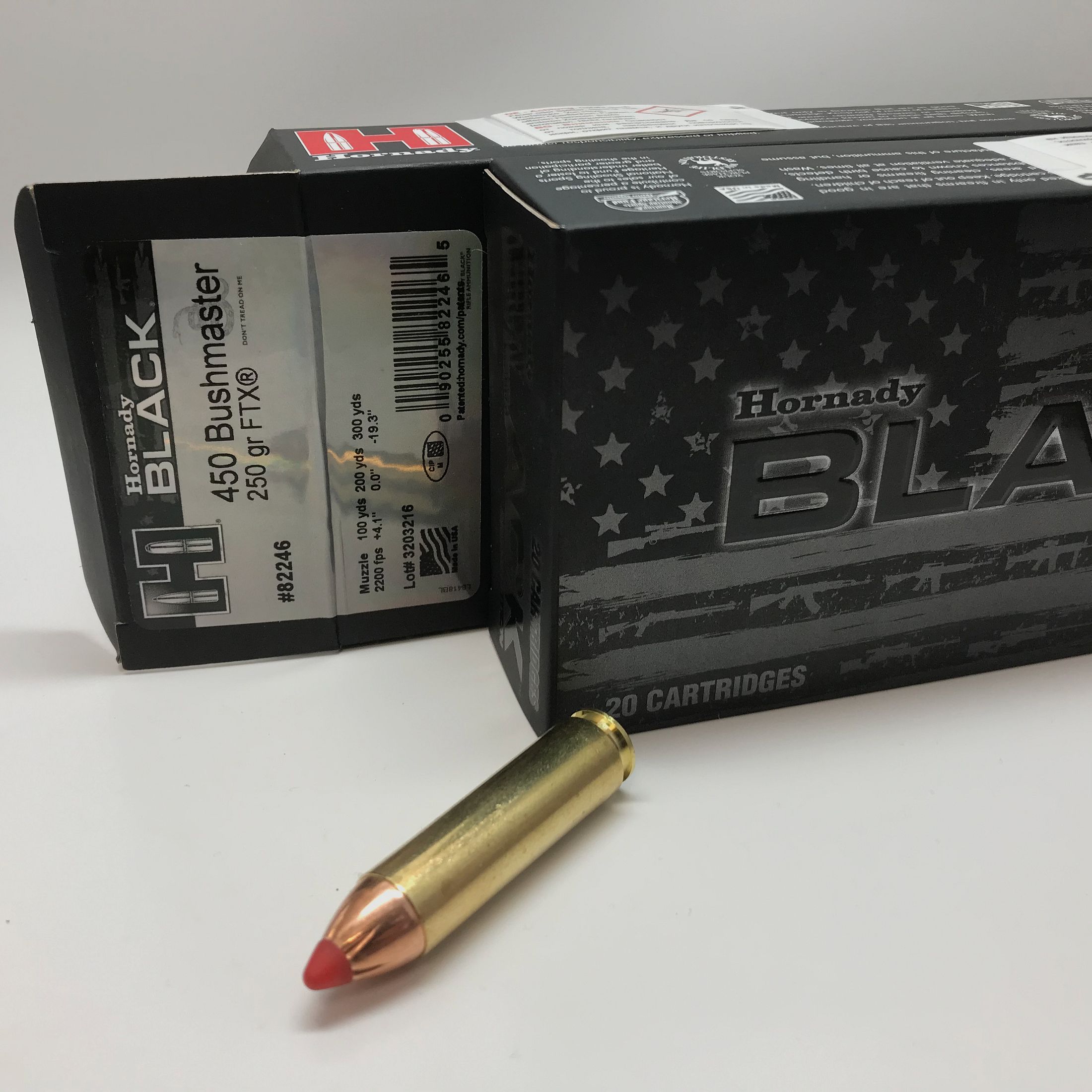 Hornady 450 bushmaster FTX