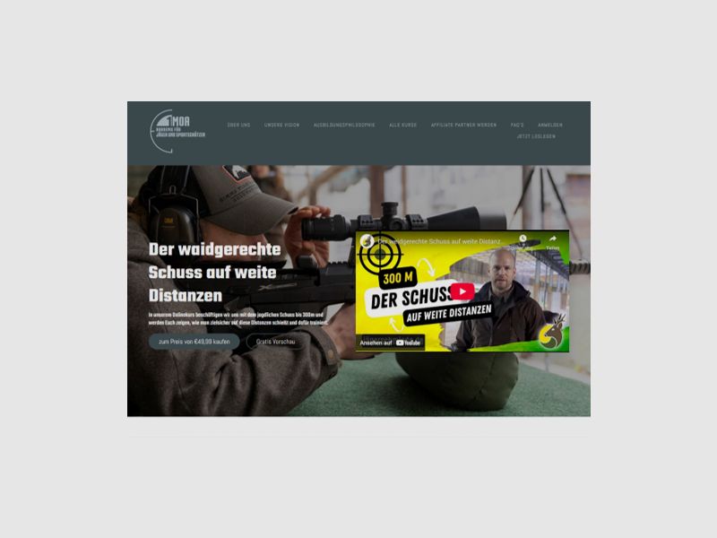 Der waidgerechte Schuss auf weite Distanzen | Onlinekurs
