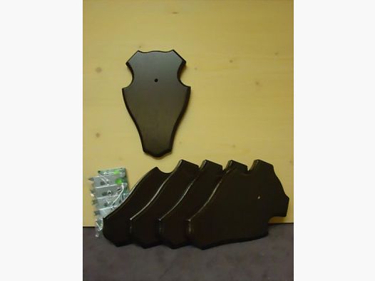 Bockbrett + Bevestiging - rond (5 stuks) pakket