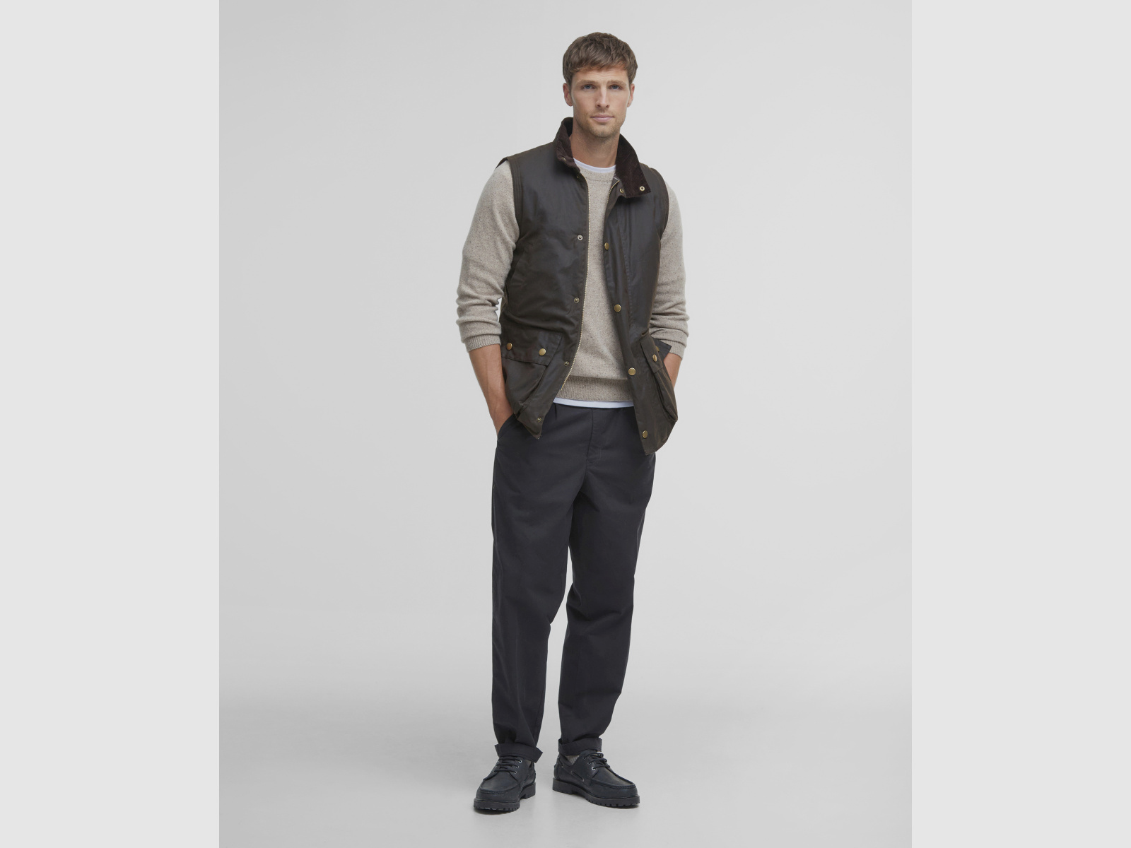 BARBOUR Veste cirée Westmorland Olive