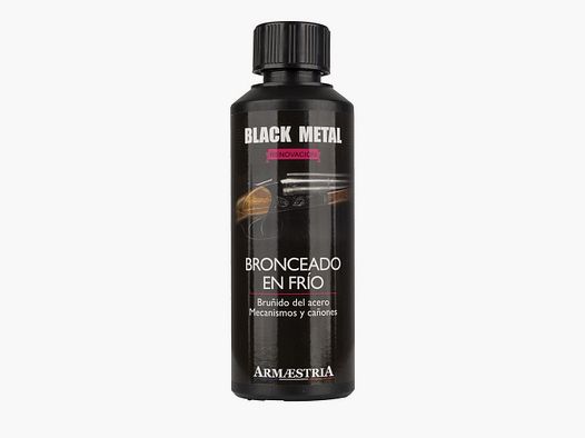 BLACK METAL 250ml Pavonado en frío