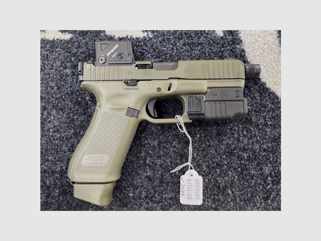 GLOCK 45 A-CUT COA GEN 5 FS ODG 9x19 + Lampe, Bild 2 von 4
