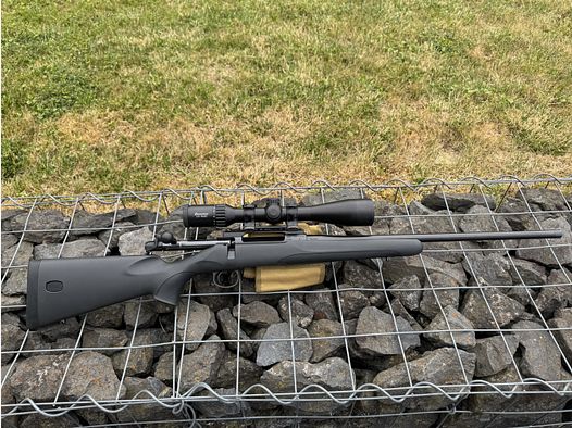 Mauser M18 Standard, .300 Win. Mag. - LL 51 cm. Mit Zielfernrohr 2,5-15x50 HD. gebraucht - neuwertig