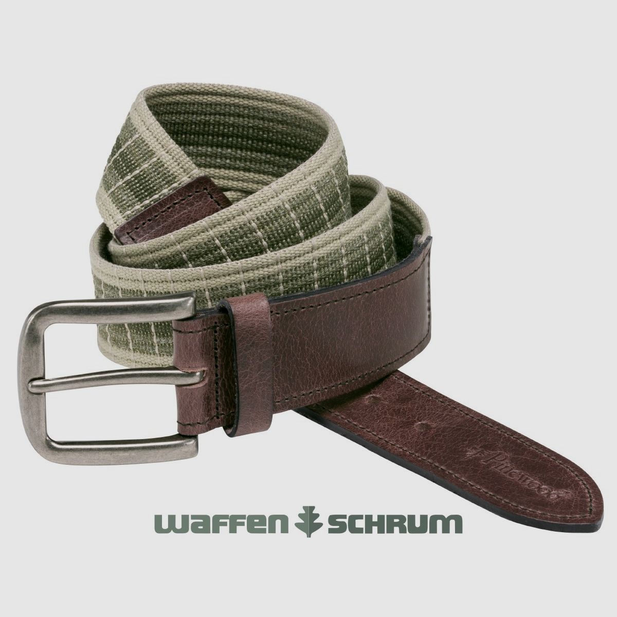 Pinewood Gürtel Tiveden Green/Brown