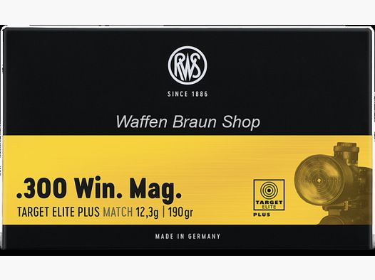 RWS TARGET ELITE PLUS .300 Win. Mag. 12,3g