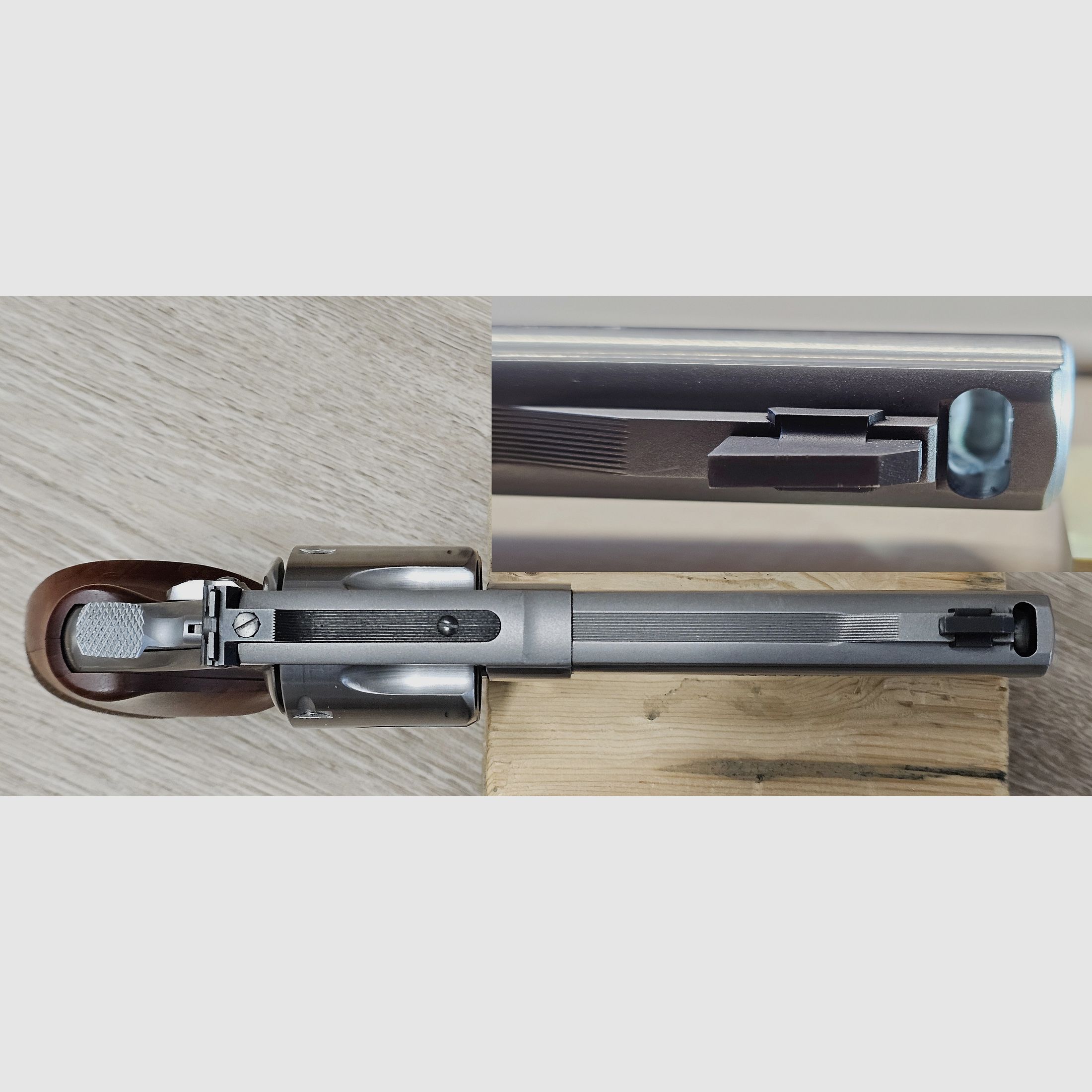 Smith & Wesson 629-4 Performance Center "Classic Powerport" .44 Mag. barrel length 5", special edition (1996), Pre-Lock, Nill grips, original case, speedloader