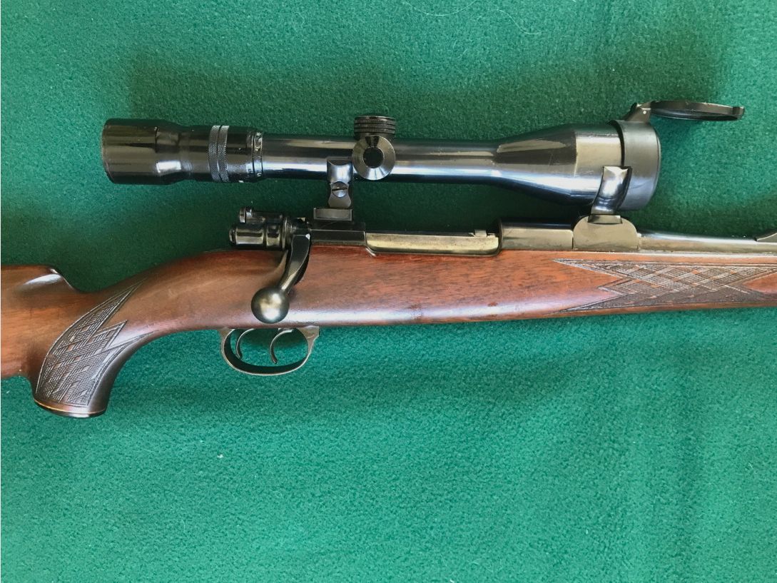 Repetierbüchse 98 Kal.7mm RemMagnum  ZF Kahles 3-9x42 